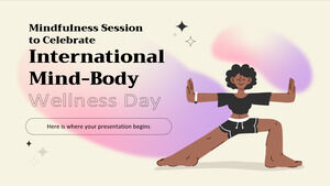 Mindfulness Session to Celebrate International Mind-Body Wellness Day