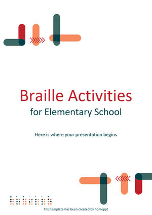 Attività Braille per la scuola elementare