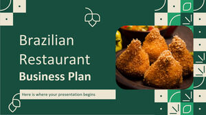 Plan de negocios de restaurante brasileño