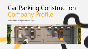 Profilo della società di costruzioni di parcheggi per auto