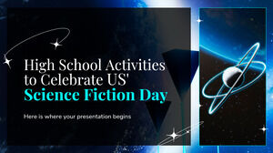庆祝美国科幻小说日的高中活动