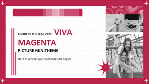 Color del año 2023: Viva Magenta - Picture Minitheme