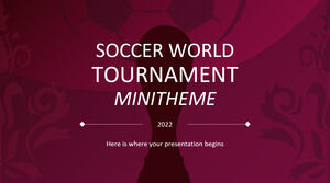 Минитема «Мировой футбольный турнир»