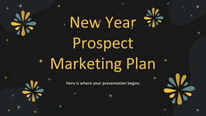 Marketingplan für Neujahrsaussichten