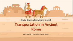 สังคมศึกษาสำหรับโรงเรียนมัธยม: การขนส่งในกรุงโรมโบราณ