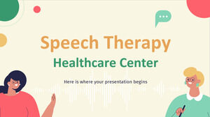 Speech Therapy Healthcare Center
