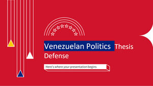Soutenance de thèse de politique vénézuélienne