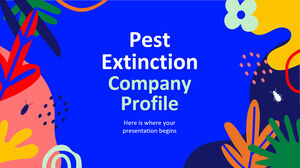Profil de l'entreprise d'extinction de ravageurs
