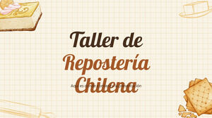 Taller de Pastelería Chilena