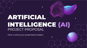 Proposition de projet de technologie d'intelligence artificielle (IA)