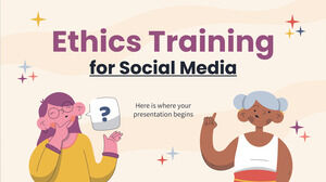 تدريب على الأخلاقيات لوسائل التواصل الاجتماعي