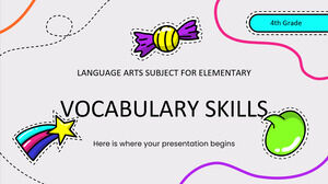 Language Arts Subject for Elementary - 4th Grade: Vocabulary Skills