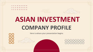 Profil de la société d'investissement asiatique