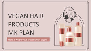 Веганские продукты для волос MK Plan