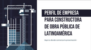 Unternehmensprofil für öffentliche Bauarbeiten in Lateinamerika