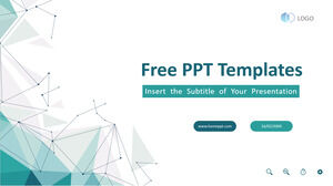 Point line polygon business PowerPoint templates