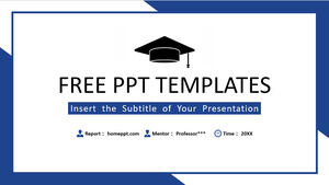 Master Thesis Opening Report PPT Templates