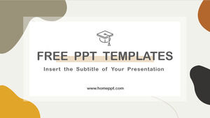Morandi Eğitim Teması PowerPoint Şablonları
