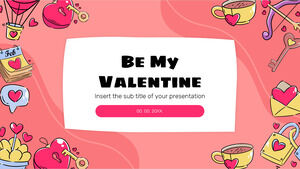 Be My ValeBe My Valentine 谷歌幻灯片主题免费演示背景设计和PowerPoint模板免费演示背景设计谷歌幻灯片主题和PowerPoint模板