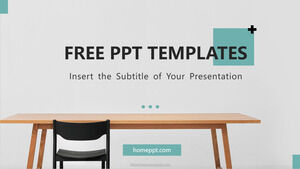 室內設計師公司簡介的免費 Powerpoint 模板