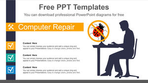 Șablon Powerpoint gratuit pentru recuperarea erorilor computerului