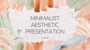 Minimalist Aesthetic Theme. Free PPT Template & Google Slides Theme