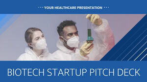 Dek lapangan startup biotek. Template PPT Gratis & Tema Google Slides
