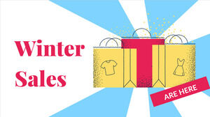 Winter Sales. Free PPT template & Google Slides Theme