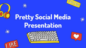 Pretty Social Media. Free PPT Template & Google Slides Theme