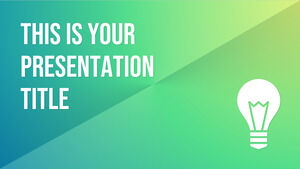 Vibrant Green. Free PowerPoint Template & Google Slides Theme