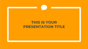 Professionista arancione. Modello di PowerPoint gratuito e tema di Presentazioni Google