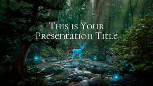 Magical Forest. Free PowerPoint Template & Google Slides Theme