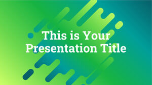 Neon yeşili. Ücretsiz PowerPoint Şablonu ve Google Slaytlar Teması