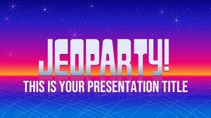 Interactive Jeopardy. Free PowerPoint Template & Google Slides Theme