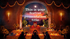 Day of the Dead. Free PowerPoint Template & Google Slides Theme