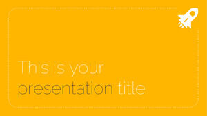 Modern Yellow. Free PowerPoint Template & Google Slides Theme