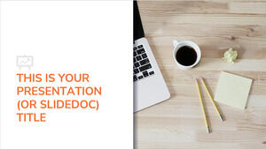 Business Slidedoc. Kostenlose PowerPoint-Vorlage und Google Slides-Design