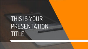 Negócios Premium. Modelo gratuito do PowerPoint e tema do Google Slides