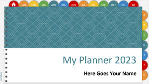 Teacher Digital Planner – 2023 年 1 月至 12 月版。