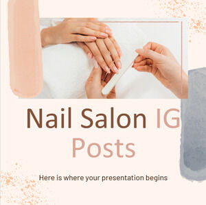 Nail Salon IG Posts