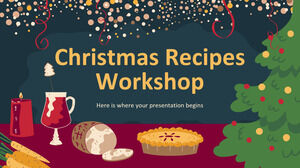 Christmas Recipes Workshop