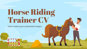 Horse Riding Trainer CV