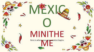 Мексиканская минитема