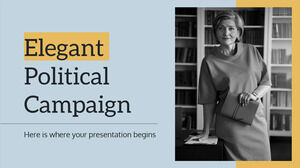 Elegant Political Campaign