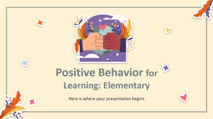 Позитивное поведение для обучения: элементарно