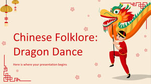 Folklore chinois : danse du dragon