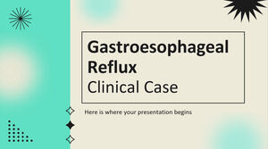 Gastroözofageal Reflü Klinik Vakası