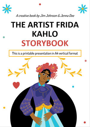 Sanatçı Frida Kahlo Hikaye Kitabı