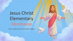 Jesus Christus elementares Minithema