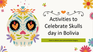Attività per celebrare la giornata dei teschi in Bolivia